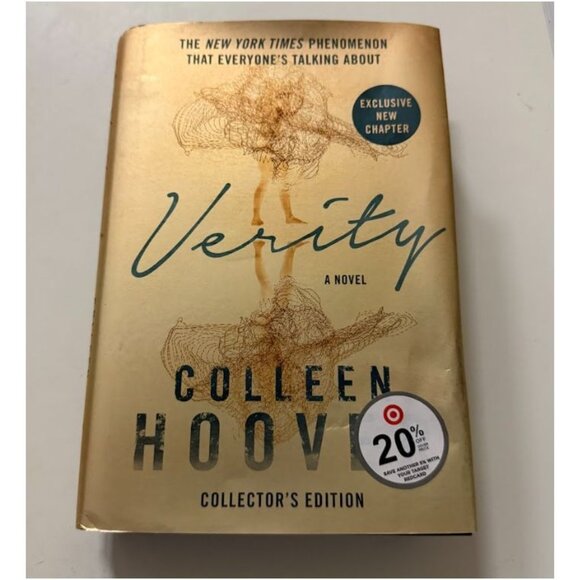 Verity By Colleen Hoover Collectors Edition Hardcover With Exclusive New Chapter - Picture 1 of 4